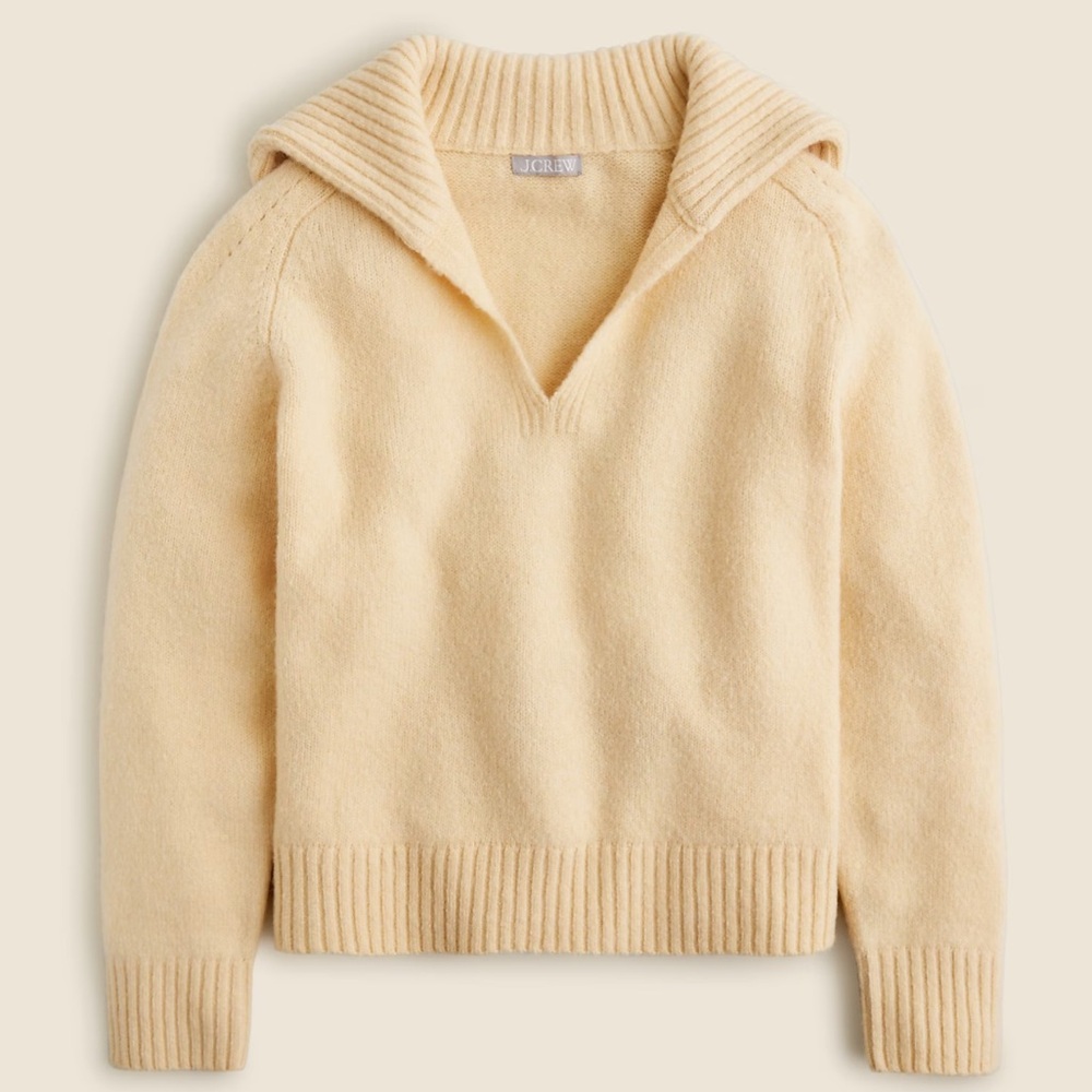 J. Crew Johnny Collar sweater. Size medium